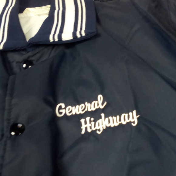 VINTAGE TRUCKER JACKET GENERAL HIGHWAY - Picture 7 of 12